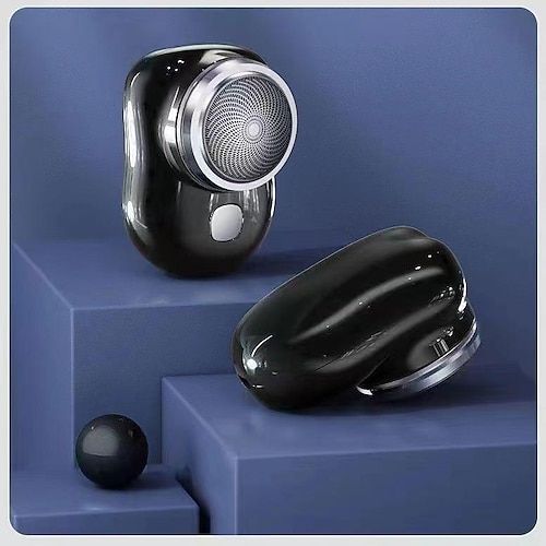 Mini Electric Pocket Shaver – Portable USB Rechargeable Beard Trimmer