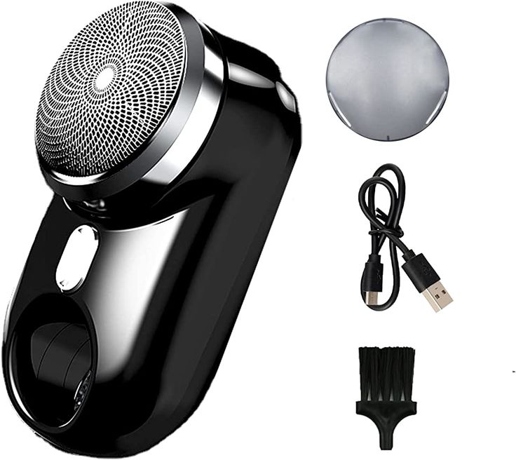 Mini Electric Pocket Shaver – Portable USB Rechargeable Beard Trimmer